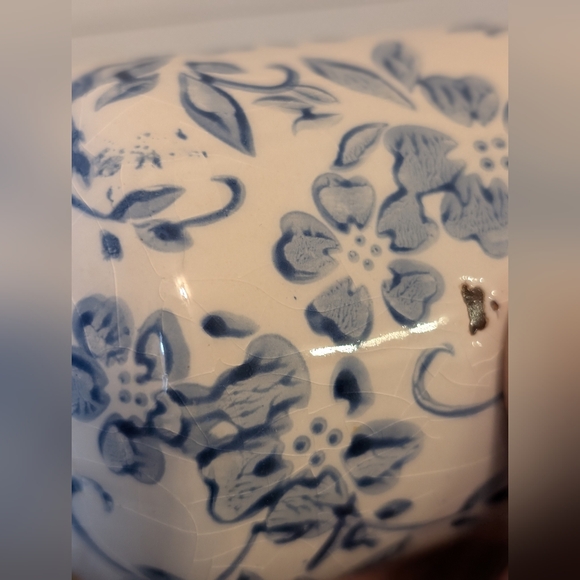 Beautiful Rustic Floral Vase NEW 8" 🇺🇲 - Picture 4 of 8